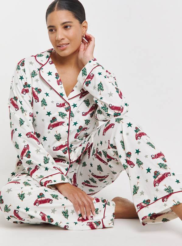 Buy SIMPLY BE Button Through PJ Set 12 14 Pyjamas Tu